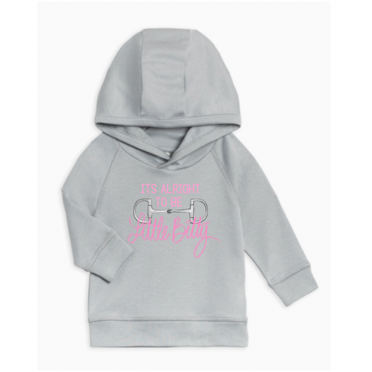 Little Bitty Hooded Pullover (Baby & Toddler) - Mist