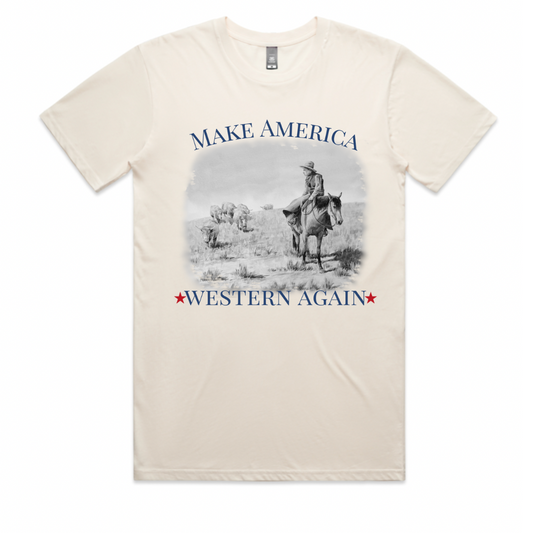 Make America Western Again (Adult) - Natural