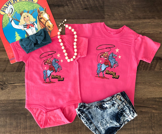Rodeo Doll (Baby & Toddler) - Neon Pink