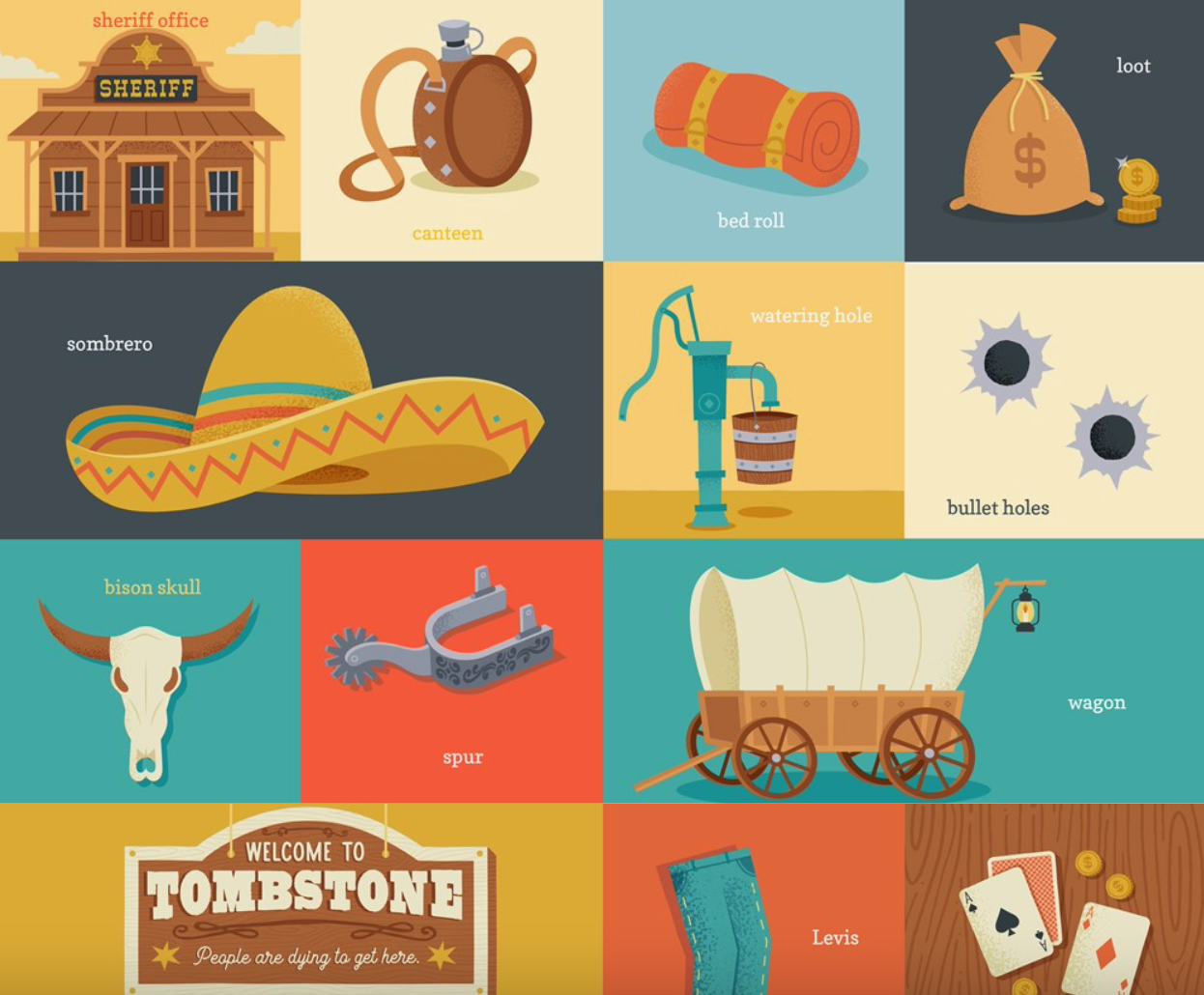 100 First Words for Little Cowpokes Board Book