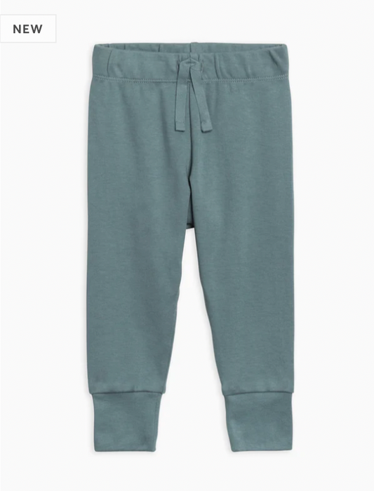 Organic Cruz Joggers (Baby & Toddler) - Teal