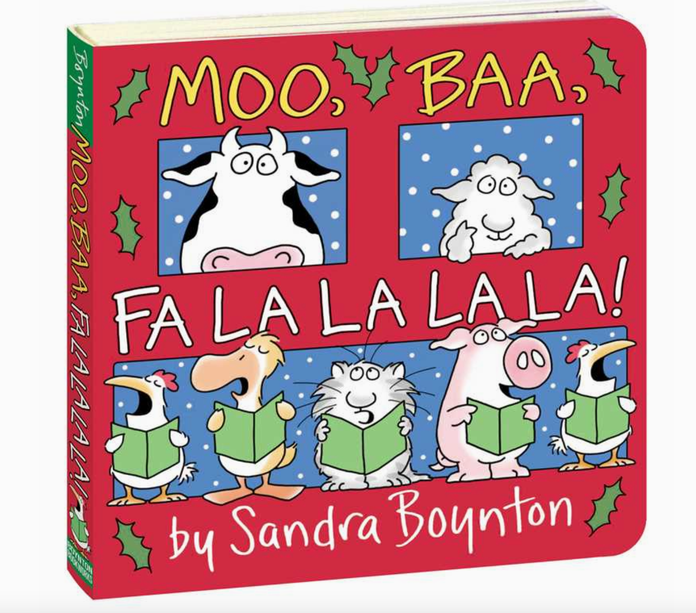 Moo, Baa, Fa La La La! Board Book