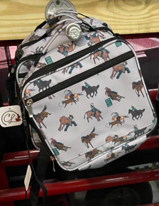 Rodeo Event School Backpack or Lunchbox