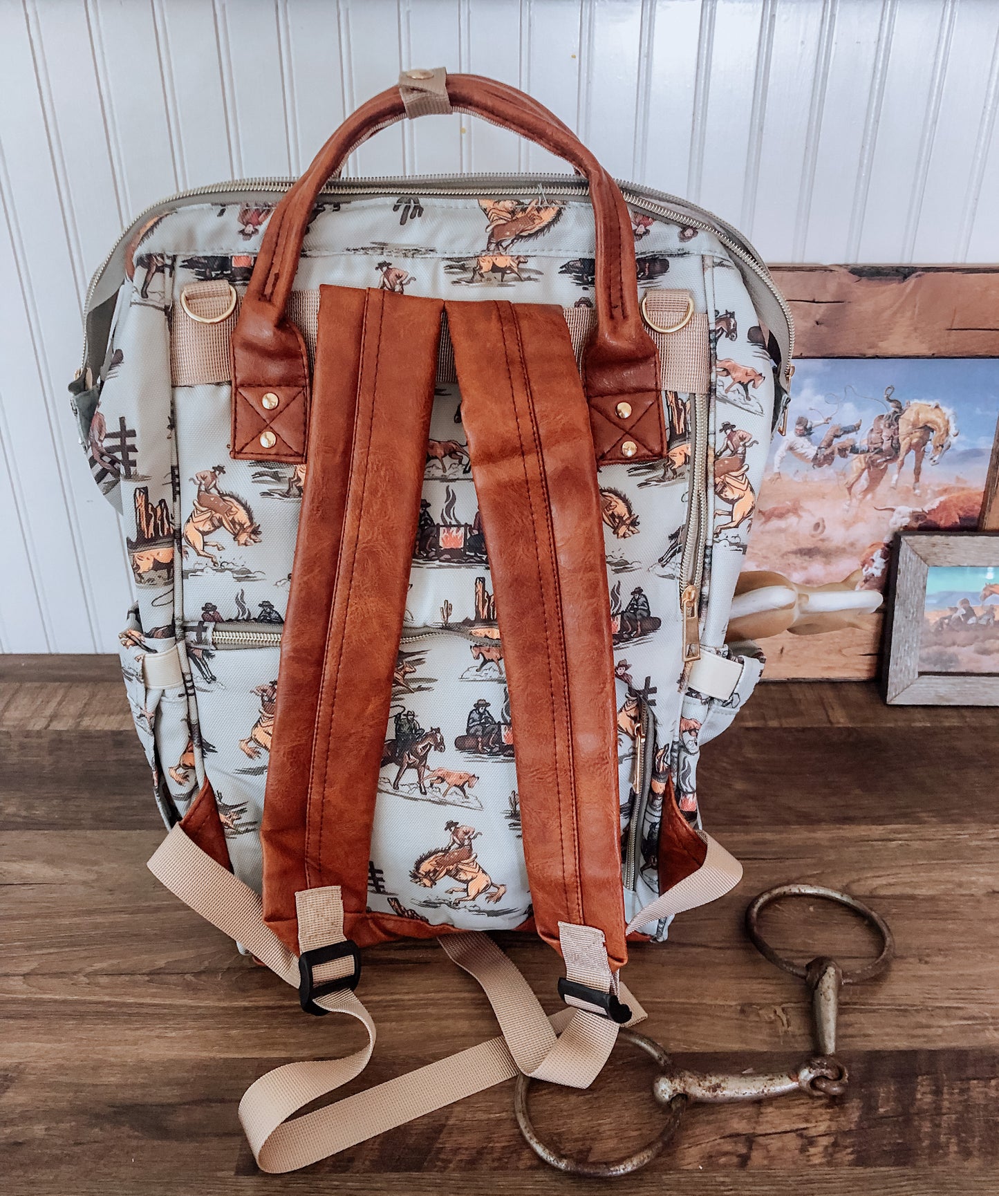 Tales of the Old West Diaper Bag Backpack