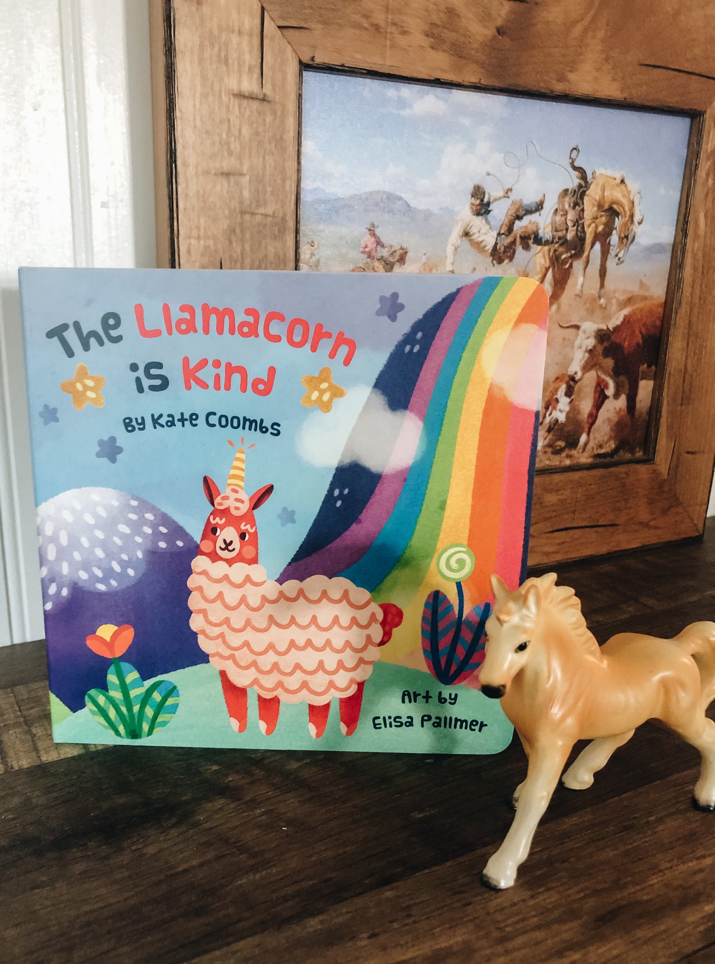 Llamacorn Is Kind - Board Book