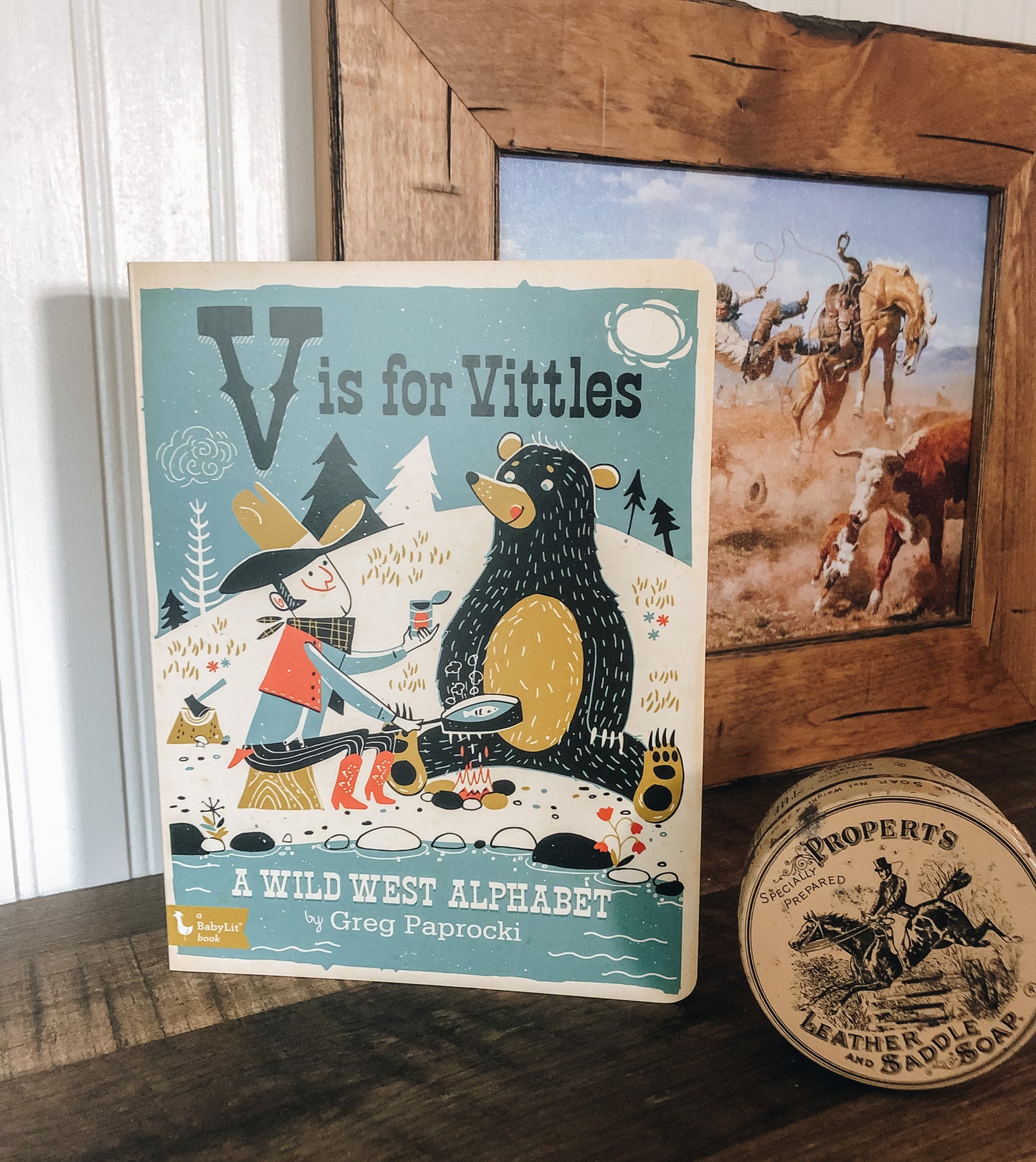 V Is For Vittles: A Wild West Alphabet