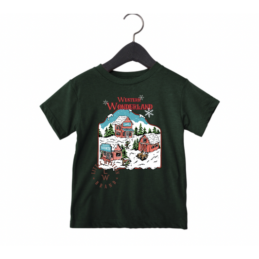 Winter Wonderland (Baby, Toddler & Youth) - Forest Green