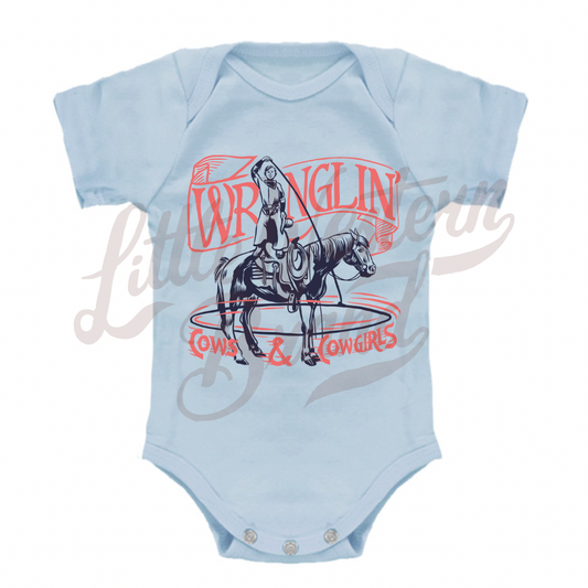 Wranglin' Cows & Cowgirls (3-6M, 12-18M, 10Y)