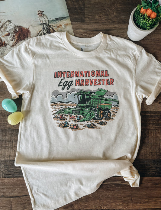 International Egg Harvester Adult Tee (Adult) - Natural