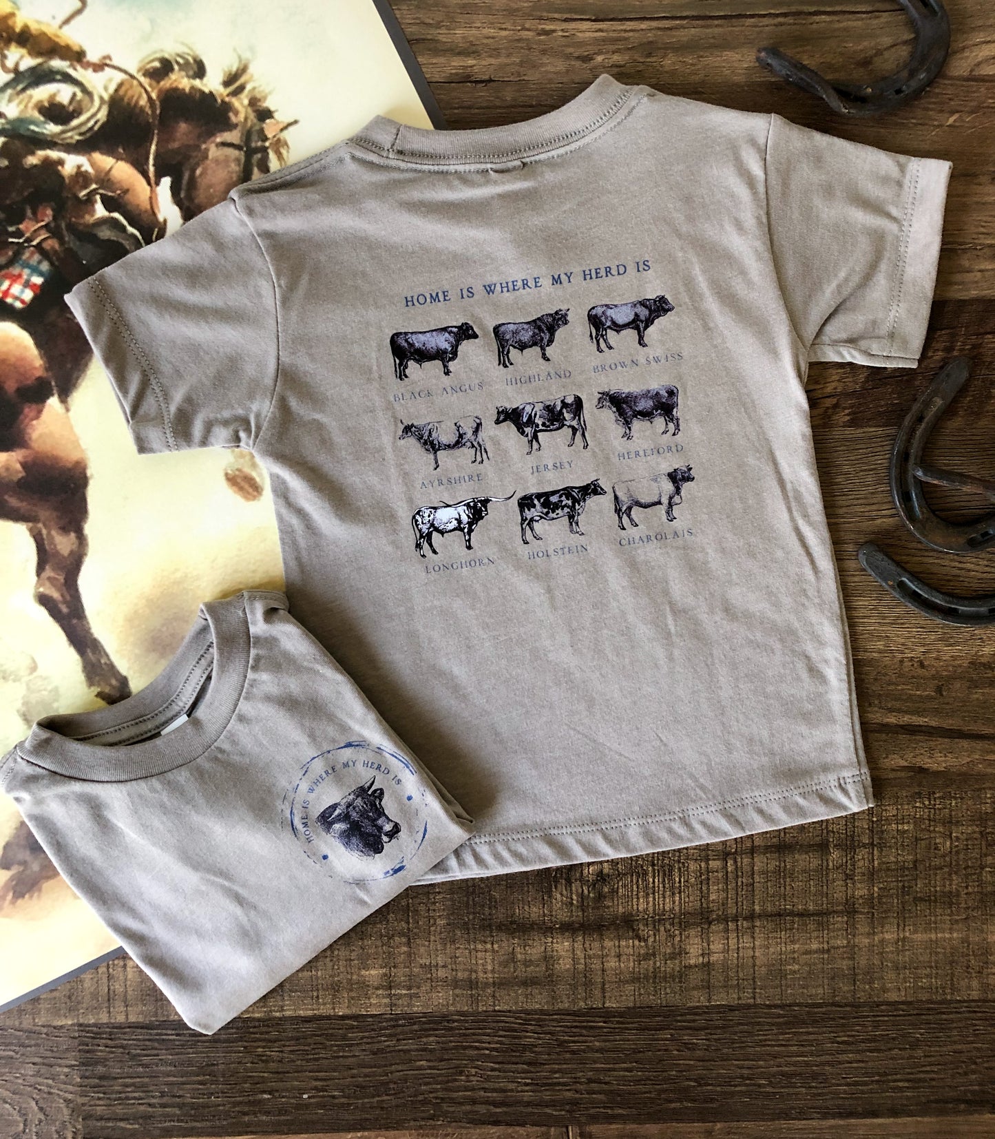 Home Is Where My Herd Is Tee (Toddler & Youth)