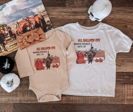 All Hallows Eve Rodeo Finals Tee (Baby, Toddler, & Youth)