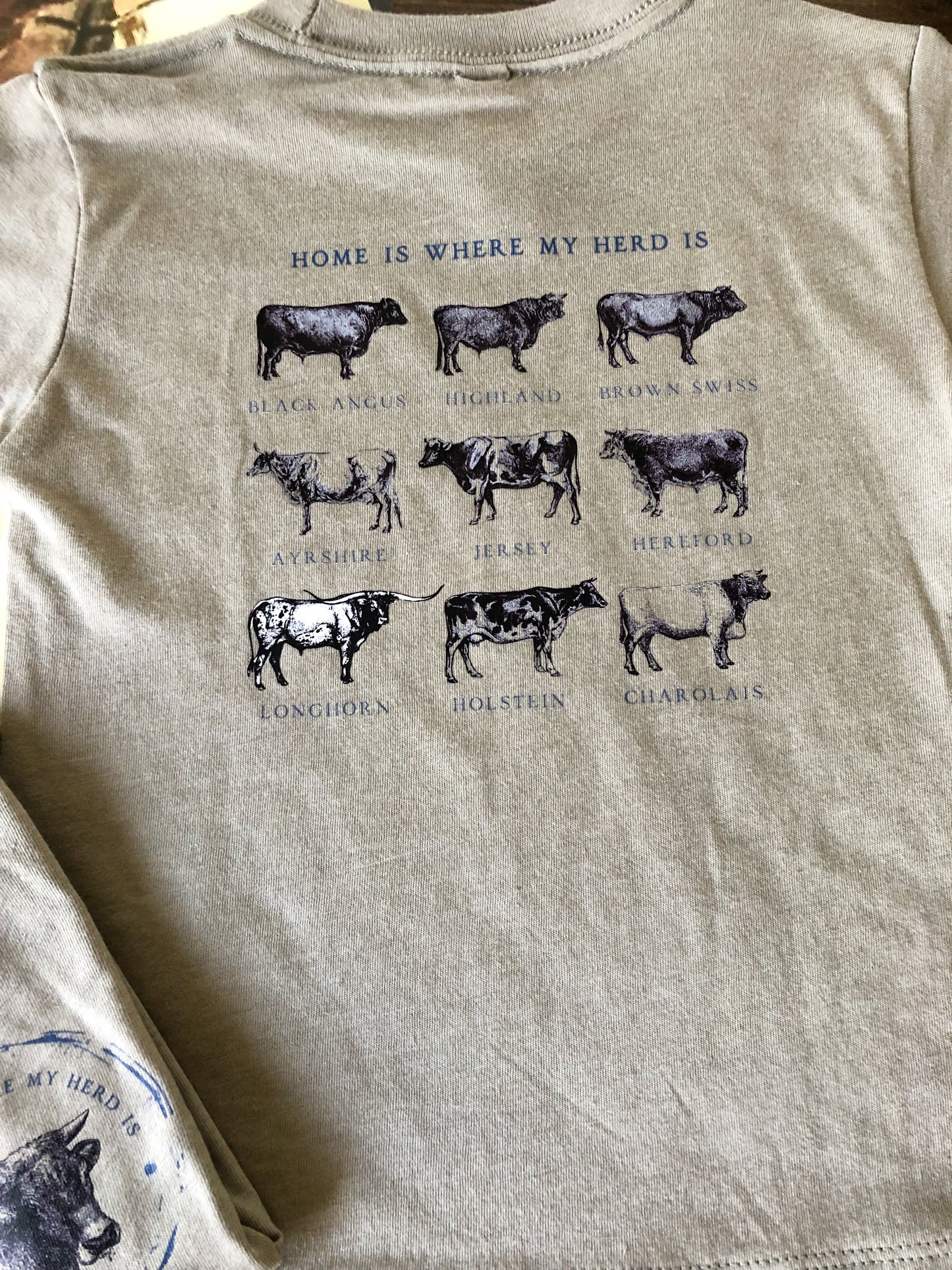 Home Is Where My Herd Is Tee (Toddler & Youth)