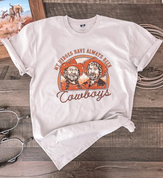 My Heroes Have Always Been Cowboys Tee (Adult)