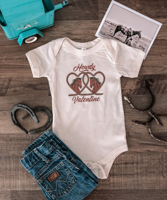 Howdy Valentine (Baby, Toddler, & Youth)