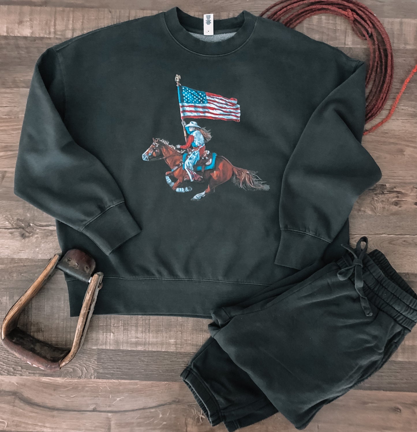 Ol' Glory Crewneck Sweatshirt (Adult)