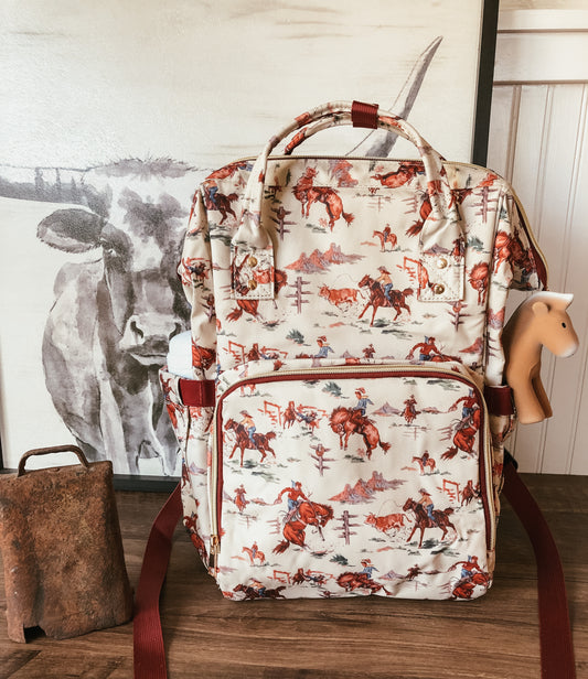 Ranchy Diaper Bag Backpack