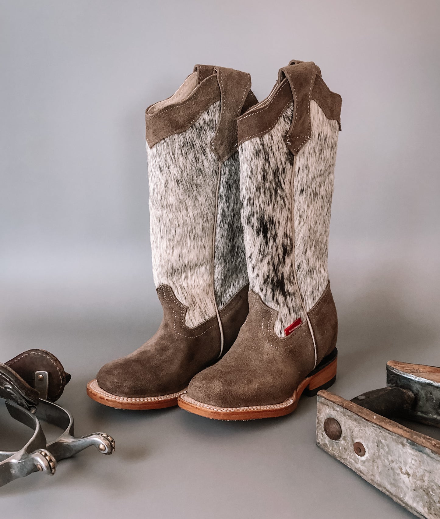 Cowhide Rancherr Boots (Toddler)
