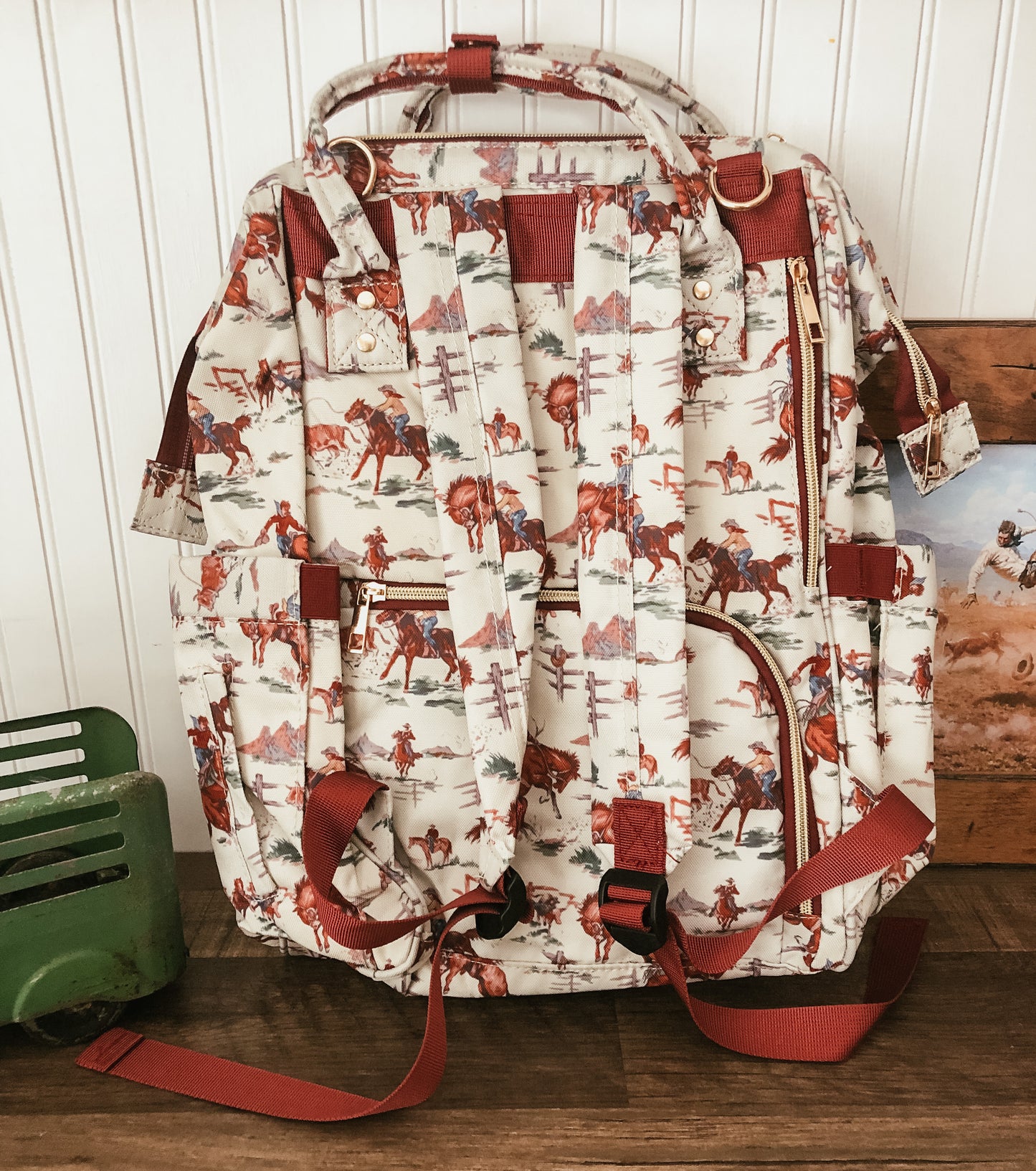 Ranchy Diaper Bag Backpack